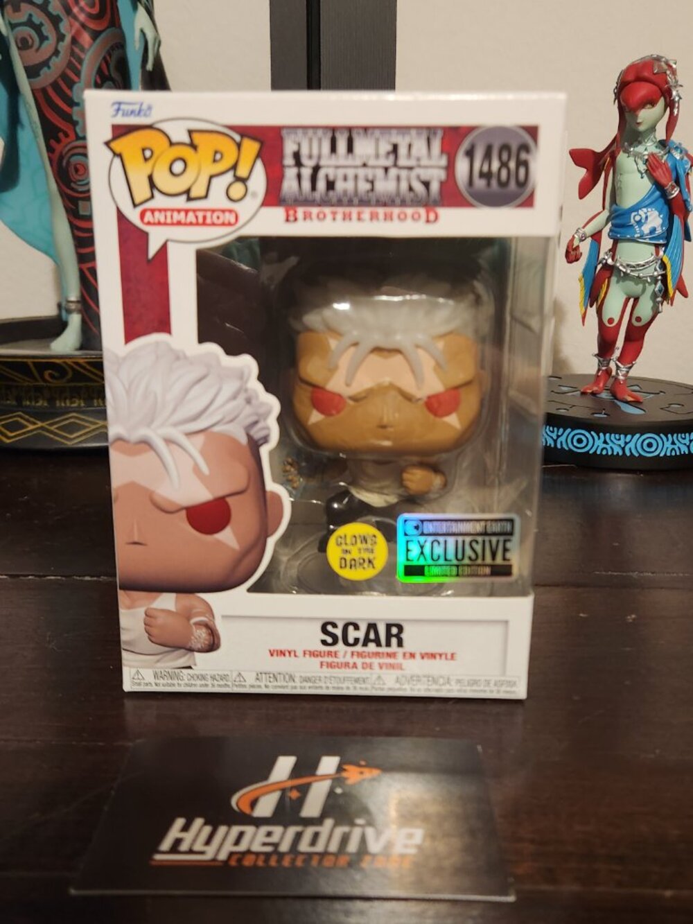 Fullmetal Alchemist: Brotherhood Scar Glow-in-the-Dark Funko Pop! Exclusive